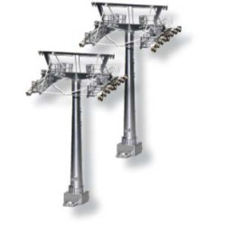Seilbahn-Zubehör Stützen-Set 120 mm 2 Stück Seilbahn-Zubehör Stützen-Set 120 mm 2 Stück